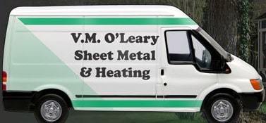 V.M. O'Leary Sheet Metal & Heating Van
